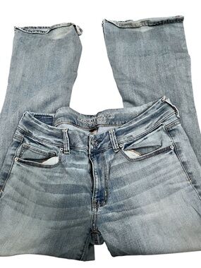 American Eagle Outfitters Light Blue Bell Bottoms